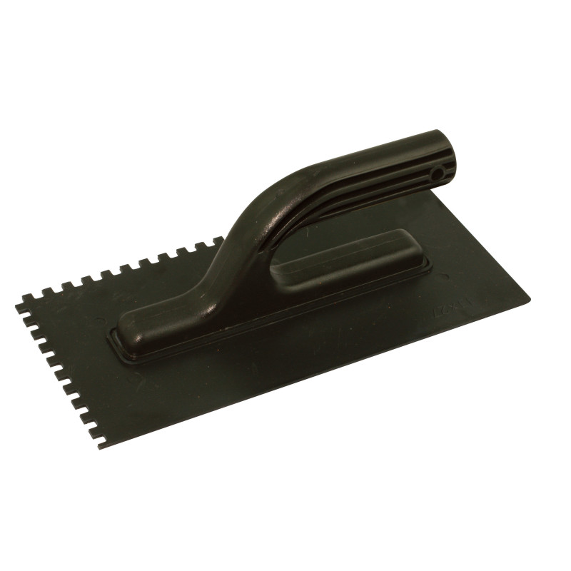 PACA PLASTIKOWA 270*130MM, ZĄB 12*12MM, UCHWYT OTWARTY